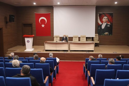2021 Yılının İlk Muhtarlar Toplantısı Kaymakamımız Erdoğan KANYILMAZ’ın Başkanlığında Yapıldı
