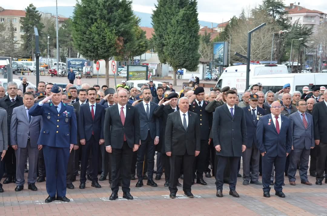 İlçemizde 18 Mart Çanakkale Zaferi ve Şehitleri Anma Günü Dolayısıyla Tören Düzenlendi.