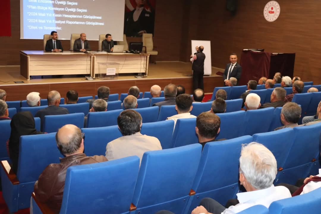 Tavşanlı Köylere Hizmet Götürme Birliğinin 2025 Yılı Nisan Ayı Olağan Meclis Toplantısı ve 2025 Yılı Encümen Seçimi Yapıldı.